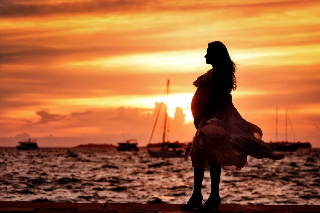 El embarazo y el mar